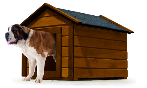 Xxl hundehütte holz hundehaus - hundehütte,