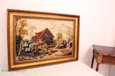 Zauberhaftes großes Stickbild