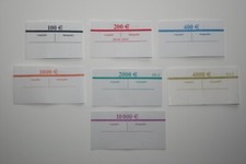 35 Banderolen für alle Euro