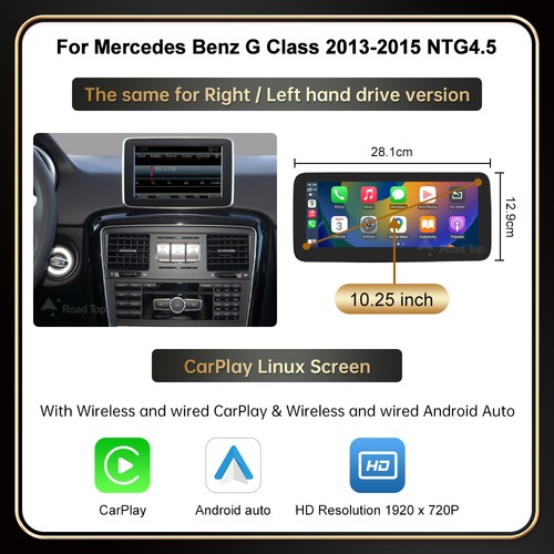 Carplay android auto - 10.25"carplay,