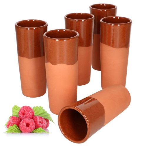6er set ton becher 250ml - 250ml, 6