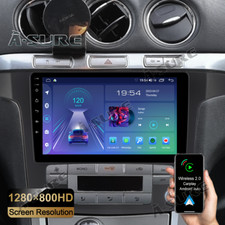 Android 14 Autoradio Navi Carplay WIFI BT Für Ford S-Max Bj. 2006-2014 Auto A/C