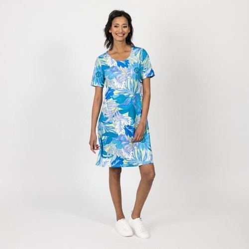 Kleid blau damen - blau, 50/52