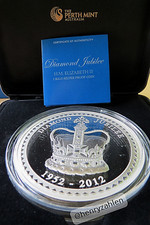 Silbermünze, PP  1 Kg "Queen