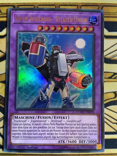 Yugioh super vehicroid - yugioh,