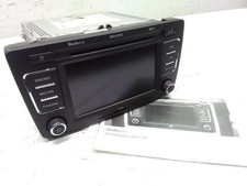 Skoda Octavia 2 1Z original Autoradio Bolero mit Bedienungsanleitung Bj.2010