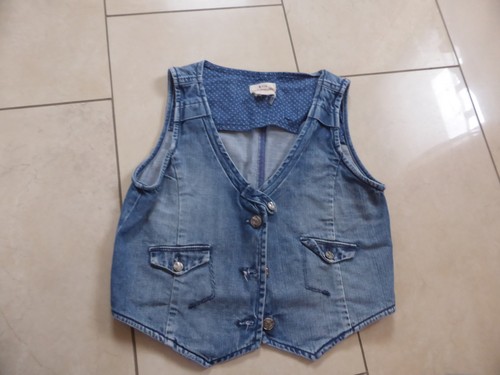 Mädchen jeansweste denim - ▶ mädchen,