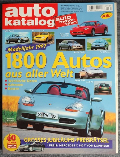 Autokatalog 40 modelljahr - autokatalog,