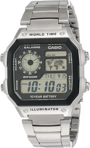 Casio 1200wh 1avef - casio, ae-1200wh-1avef