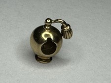 9K Gold Charm Parfüm Flakon passt für Pandora Armband