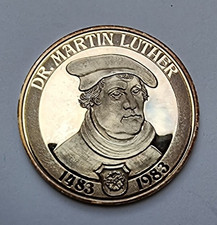 Medaille Dr. Martin Luther