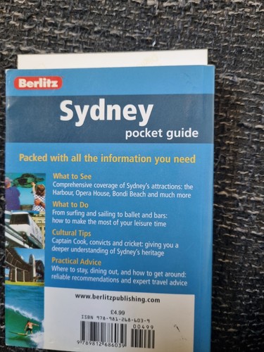 Berlitz pocket guide sydney - guide,