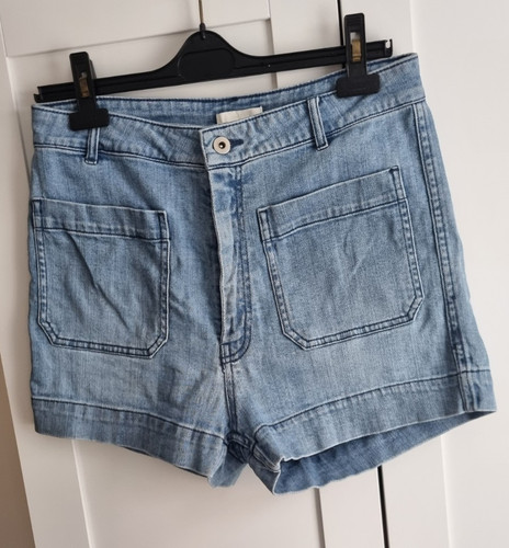 Damen jeans shorts denim - h&m, jeans-shorts