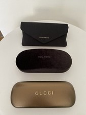 3 originale Brillenetuis v