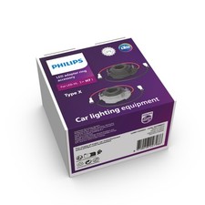 PHILIPS 2x Adapter-Ring H7-LED Typ X