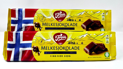 Freia melksjokolade - freia,