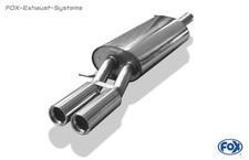  Sportauspuff VW Passat 3B 3BG 2x76 rund mit Abs.