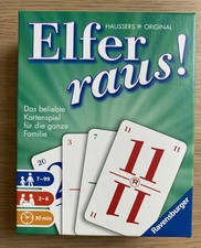 Elfer raus!, Kartenspiel, ab 7 Jahren, RAVENSBURGER, kaum bespielt, Top-Zustand