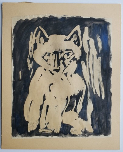 Gemälde aquarell tiere - gemälde, fuchs