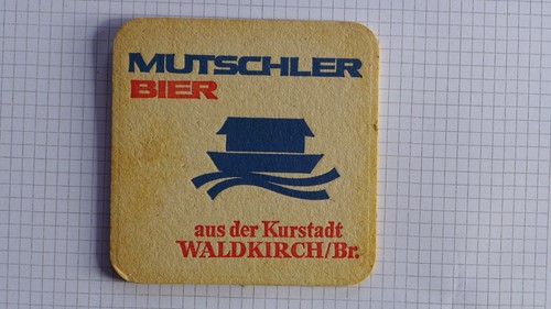 Alter bierdeckel mutschler - alter,