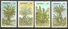 Transkei - Palmfarne Satz postfrisch 1980 Mi. 71-74