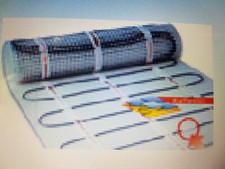 Dünnbett Heizmattenset Fußbodenheizung - 9qm - 1350W - 0,5x18m