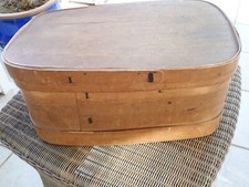 Antike Spanschachtel frühes 19th. Jahrhundert in schöner Erhaltung