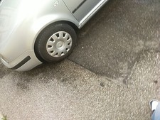 auto Volkswagen Grau