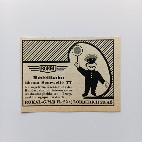 1954 rokal modellbahnen - rokal,