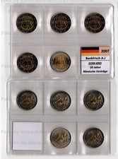 5x2,00€ Gedenkmünzen im