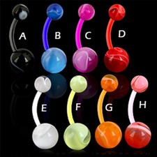 UV Bauchnabel Piercing Schmuck