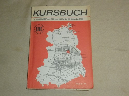 Altes buch ddr kursbuch - altes,