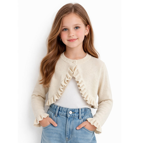 Mädchen bolero strickjacke - mädchen,