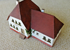 Scheffler H0 Bahnhof Marienberg Viskose Holz Pappe  DDR rar