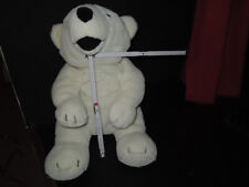 Vintage Riesen PLÜSCH-EISBÄR KARNEVAL sehr DEKORATIV! Made für Kinder!