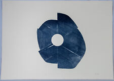 James Reineking: Holzdruck "schuffle II" handsigniert datiert Griffelkunst 2003