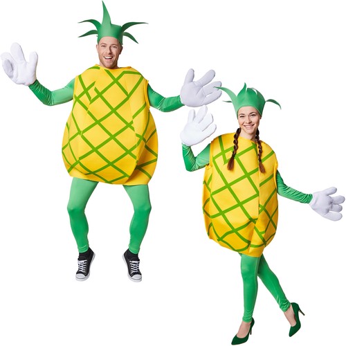 Kostüm ananas unisex - kostüm,