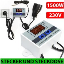 DIGITAL LED TEMPERATURREGLER thermostat control temperatur fühler regler 230V ⭐⭐