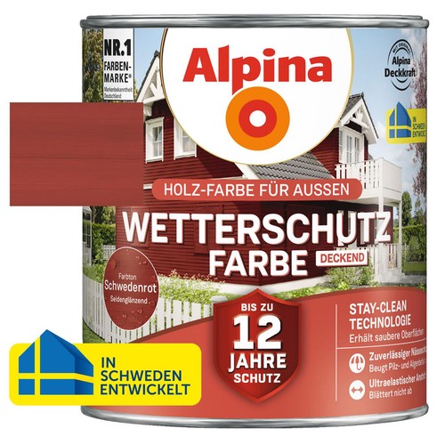 Alpina wetterschutzfarbe - alpina,