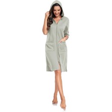 Bademantel Damen Waffelpique