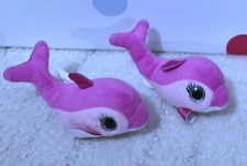 2 Delphine Delfine Stofftiere Plüschtiere Kuscheltiere 