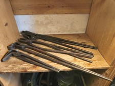 5 alte Schmiedezangen Schmied