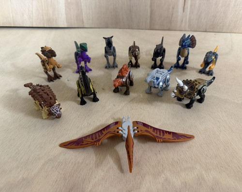 13x baustein dinosaurier - 13x,