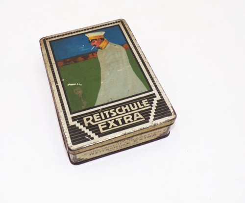 Alte zigaretten blechdose - zigaretten,