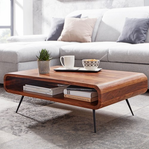 Finebuy couchtisch sheesham - couchtisch,