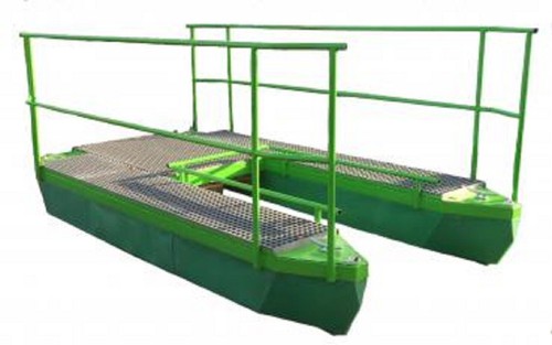 Ponton schwimmplattform - ponton,,