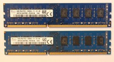 2x 4 GB SK hynix DDR 3 1600