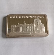 Silberbarren 1 Unze Degussa 999 Berliner Reichstagsgebäude