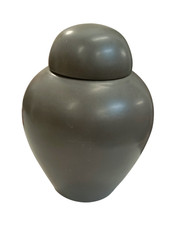 Keramik Vase mit Deckel Deckelvase Vintage Dekor Tischvase Blumenvase