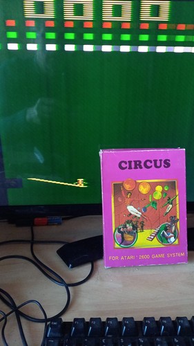 Circus atari 2600 - circus, boxed